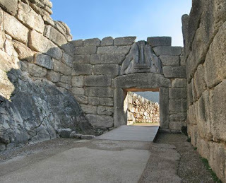 foto mycenae peninggalan peradaban yunani kuno