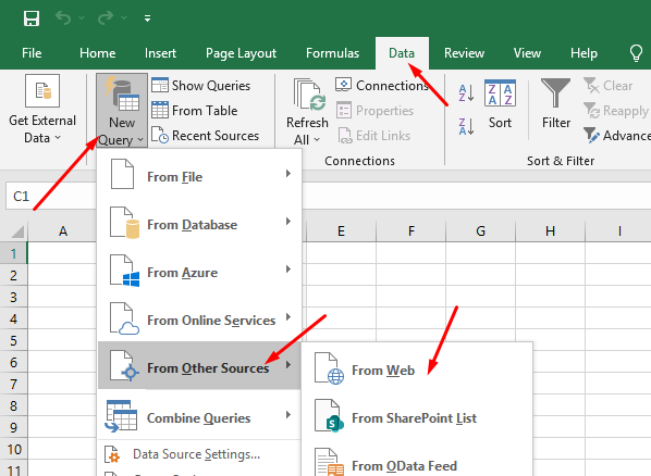 Cara Copy Tabel Dari Web Ke Excel Agar Tetap Rapi