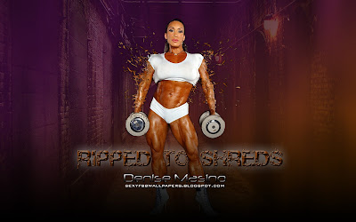 Denise Masino Ripped to Shreds 1680 by 1050 Wallpaper