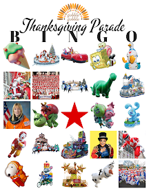 Thanksgiving Day Parade BINGO for 2019 - 15 Free Printable Cards