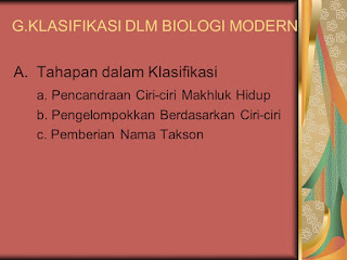 Klasifikasi Dalam Biologi Modern