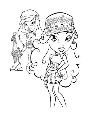 Bratz Coloring Pages