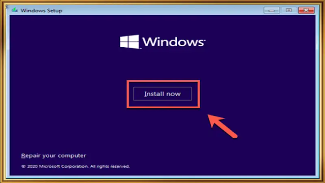 Menginstall ulang windows