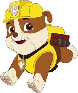 Rubble 2 Patrulha Canina Vetor Grátis Paw Patrol Free Vector Download