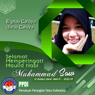 Twibbon PPDI Maulid Nabi Muhamad 2022