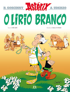 Astérix #40 - O Lírio Branco, de Fabcaro e Didier Conrad - ASA - Leya