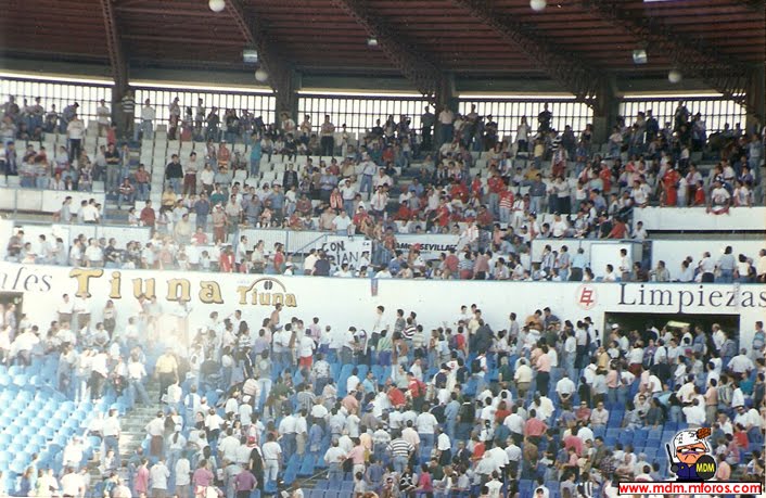 tatuajes en zaragoza. tatuaje biris norte. Biris Norte Zaragoza-Sevilla 94/95.