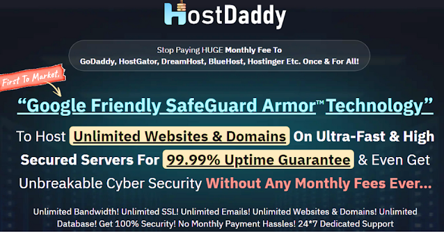 HostDaddy Review:  Host Unlimited Websites & Domains