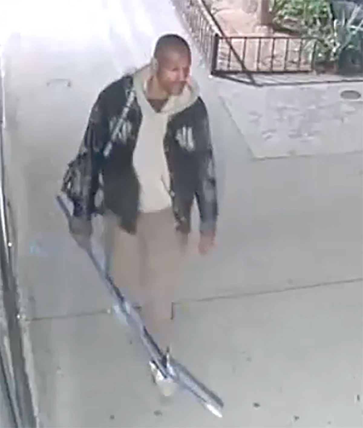 The NYPD is searching for this man in connection with an attack on a woman in the East Village with a hockey stick. -Photo by NYPD