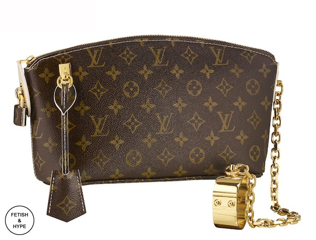 Louis Vuitton : Monogram Fetish Bag With Lockit Clutch