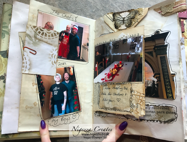 Adding Photos & Journalling To My Junk Journal