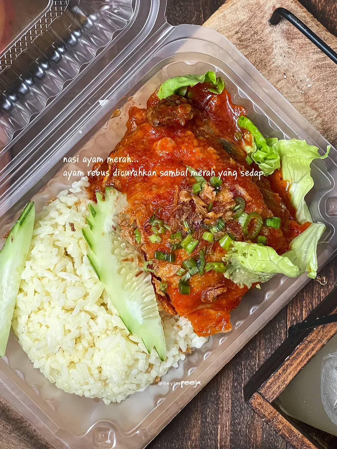 Nasi Ayam Merah Selera Johor