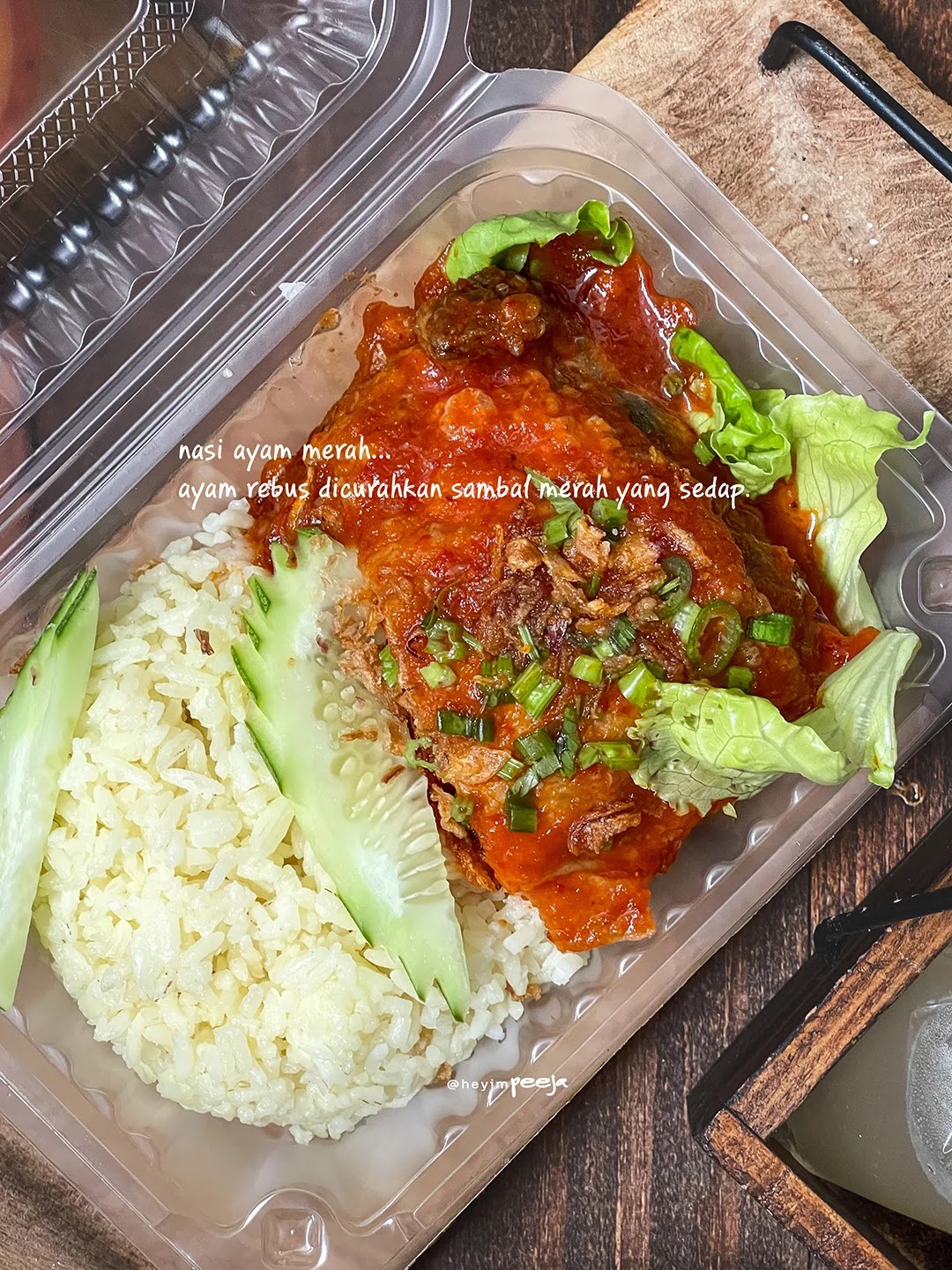Nasi Ayam Merah Selera Johor