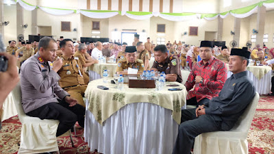 Ketua DPRD Muaro Jambi Hadir Di Acara Halal Bi Halal Pemkab