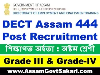 DECT Assam Recruitment 2020