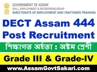 DECT Assam Recruitment 2020