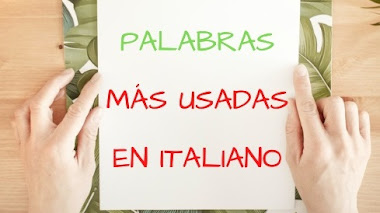 Las 100 palabras más usadas en italiano 