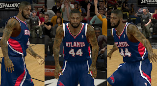 NBA 2K13 Ivan Johnson Cyber Face Mod