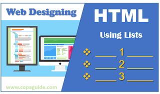 Creating List in HTML
