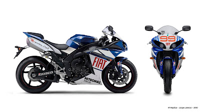 2010 Yamaha YZF-R1 Jorge Lorenzo Race Replica Image