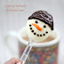 Easy Christmas Dessert: Chocolate Snowmen Spoons