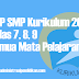 RPP SMP Kurikulum 2013 kelas 7, 8, 9 Semua Mata Pelajaran