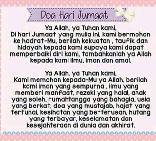 Salam Jumaat.....