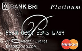 Kartu Kredit BRI MasterCard Platinum