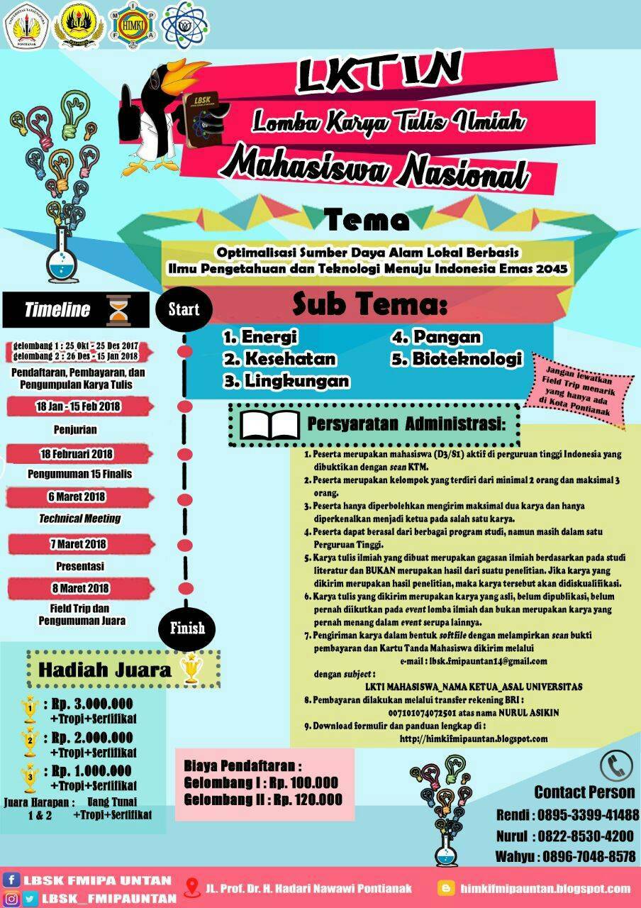 Info lomba: Umum  Info Lomba Up to Date 24 Jam