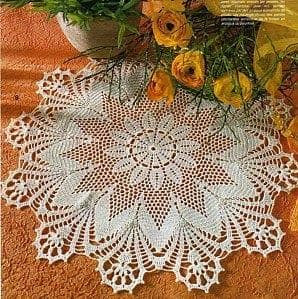 crochet napkins patterns