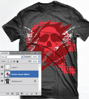 Membuat Preview Desain Kaos di Photoshop