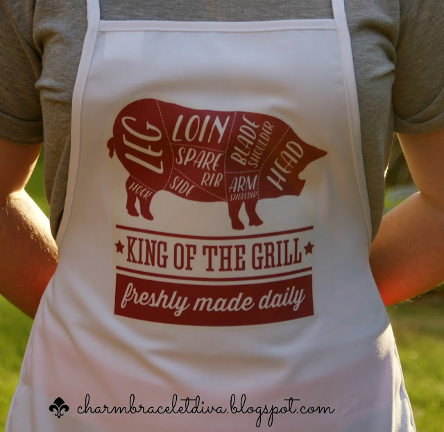 King of the Grill DIY Apron for Father's Day