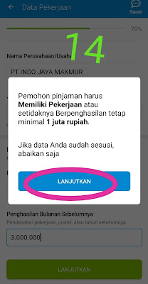 Aplikasi pinjaman online OJK bunga rendah