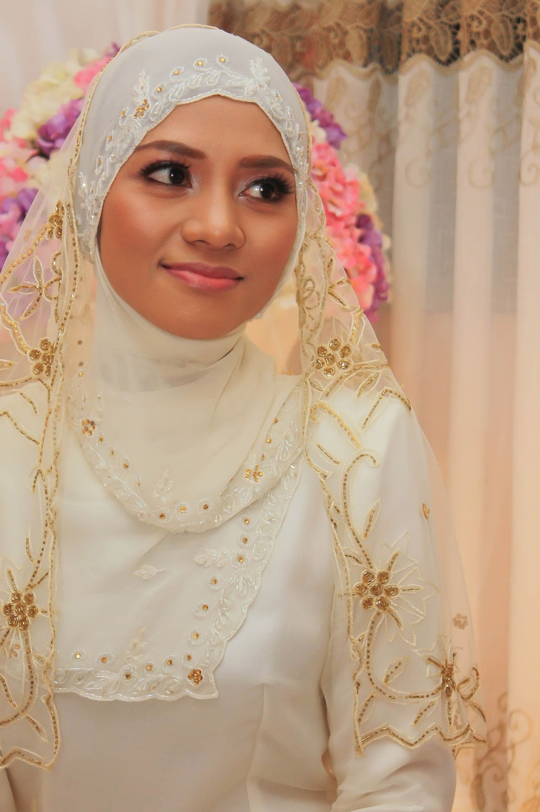 Sketch of moments: Make Up: Majlis Nikah  Firin