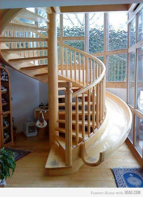 Creative design of in house stair !
