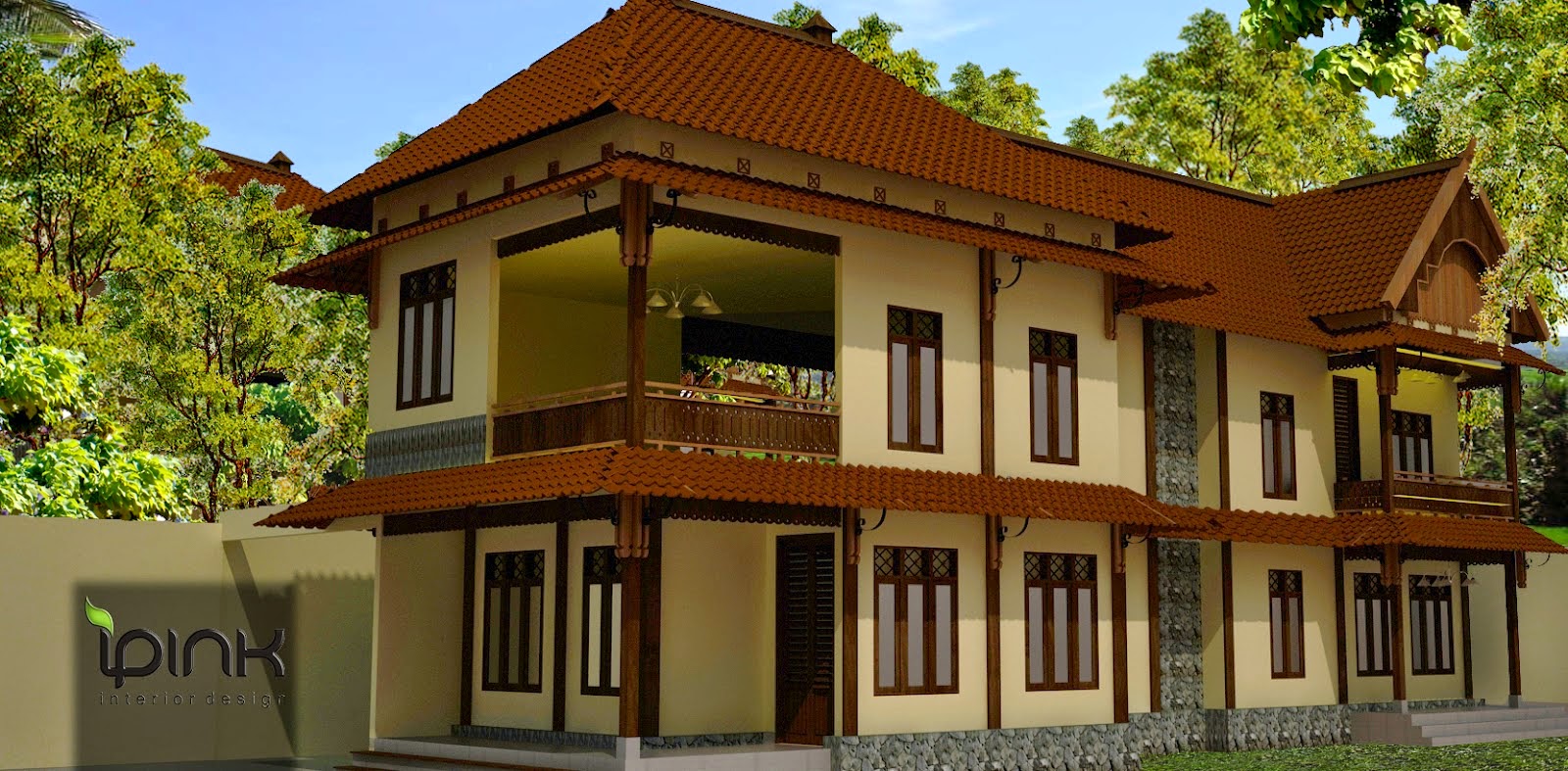 Model Rumah Minimalis Etnik Gambar Desain Rumah Minimalis