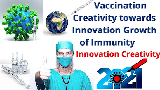 Vaccination Creativity towards Innovation Growth of Immunity