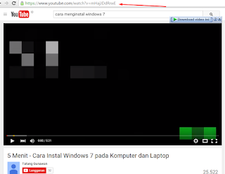 Cara Download Video Youtube Paling Mudah Dan Tanpa Software Sedikitpun