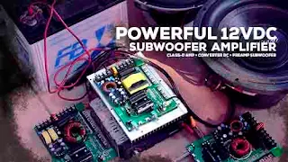 12V Subwoofer amplifier