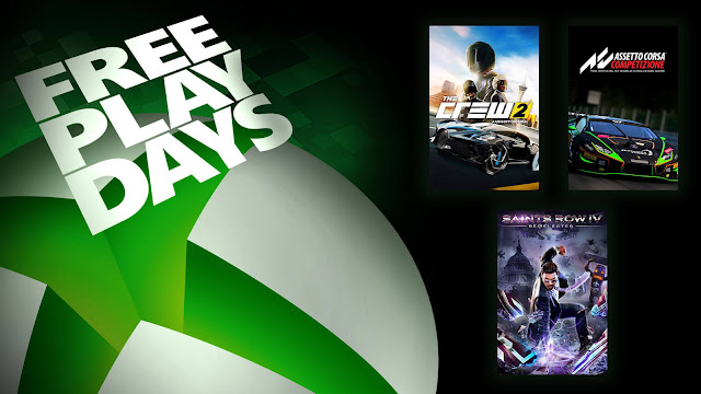 assetto corsa competizione saints row 4 re-elected the crew 2 xbox live gold free play days event