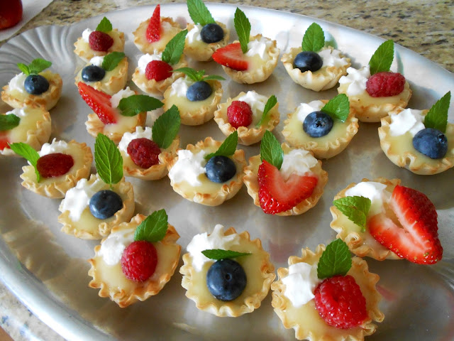 Lemon Curd Tarts