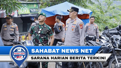 Kapolres Pinrang Hadiri Peletakan Batu Pertama Rekonstruksi Infrastruktur Pasca Bencana