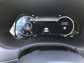 Instrument cluster in 2020 Hyundai Palisade Limited AWD