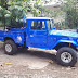 Khusus Kolektor Mobil : Hardtop Pick Up FJ45 Tahun 1976 Pajak Hidup Mesin Halus