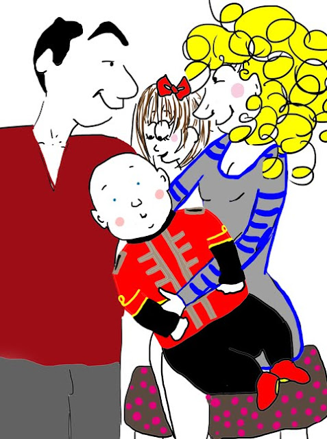 Famille - illustration La Vie selon L./Lucie Paris-Legret