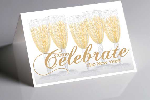 New Year Card Design