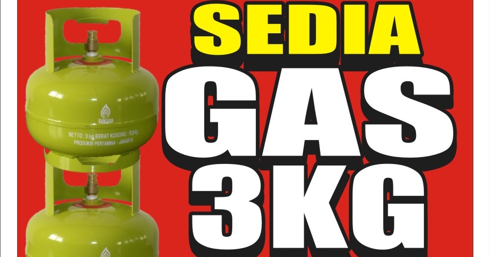 Download Gratis Contoh Spanduk  Jual Gas Format CDR KARYAKU