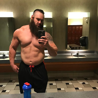 Photo montage braun strowman