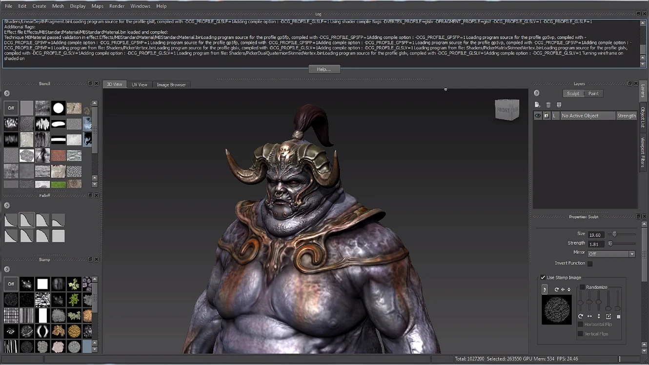 Autodesk Mudbox Digital Sculpting