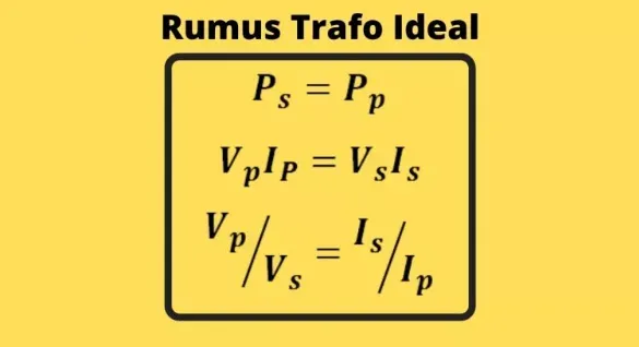 Rumus Trafo Ideal